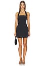 view 1 of 3 Nevelle Hourglass Halter Dress in Black