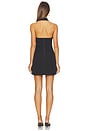 view 3 of 3 Nevelle Hourglass Halter Dress in Black
