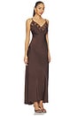 view 2 of 3 VESTIDO BONITA in Dark Choco