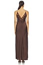 view 3 of 3 VESTIDO BONITA in Dark Choco