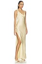 view 2 of 3 x REVOLVE Anouk Cowl Neck Maxi Dress in Buttercup