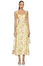 view 1 of 3 ROBE ADALINE in Yellow Floral