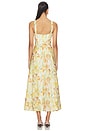 view 3 of 3 ROBE ADALINE in Yellow Floral