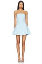 view 1 of 3 Nikita Strapless Mini Dress in Soft Blue