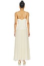 view 3 of 3 Linara Halter Neck Maxi Dress in Ivory