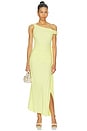 view 1 of 4 Layana Asym Maxi Dress in Canary Yellow