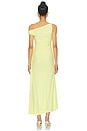 view 4 of 4 Layana Asym Maxi Dress in Canary Yellow