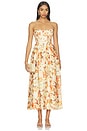 view 1 of 3 ROBE LOLA in Orange Floral