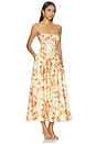 view 2 of 3 ROBE LOLA in Orange Floral