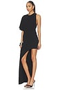 view 3 of 4 ROBE HALSEY in Black
