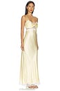 view 2 of 3 ROBE TARYN in Canary Yellow