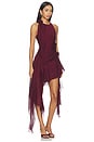 view 2 of 4 VESTIDO IVANA in Deep Plum
