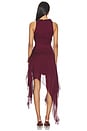 view 4 of 4 VESTIDO IVANA in Deep Plum