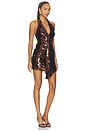 view 2 of 4 Avalee Sequin Mini Dress in Chocolate