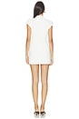 view 4 of 3 Elson Structured Mini Dress in Orchid White