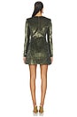 view 4 of 4 Eida Hourglass Mini Dress in Khaki
