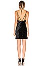view 4 of 4 Velour Slip Dress in Black
