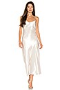 view 2 of 3 Pfeiffer Slip Dress in Pearl