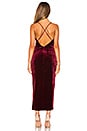 view 3 of 3 Raven Dress in Burgundy