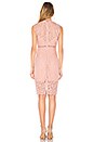 view 3 of 3 Lace Panel Dress in Pastel