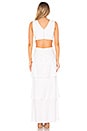 view 3 of 3 Cut Out Tier Dress in White