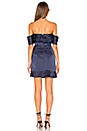 view 3 of 3 Athena Frill Dress in Deep Navy