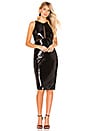view 1 of 4 Splice Sequin Dress in Black