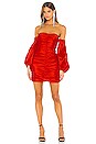 view 1 of 3 Marissa Mini Dress in Lipstick Red