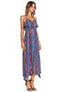 view 2 of 3 Snake Frill Maxi Dress in Print