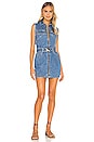 view 1 of 3 Donatella Denim Dress in Dark Wash