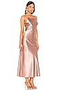 view 3 of 3 Estelle Drape Dress in Pink Rose