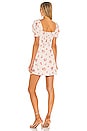 view 3 of 4 Lucinta Mini Dress in Beige Floral
