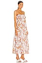 view 2 of 3 Floral Flow Dress in Natural Paisley