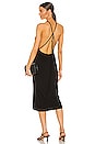 view 1 of 3 Backless Slinky Dress in Black