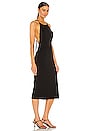 view 3 of 3 Backless Slinky Dress in Black