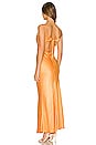 view 3 of 3 Malinda Slip Dress in Tangerine