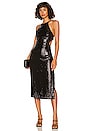view 1 of 5 Easton Midi Sequin Dress in Black