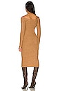 view 3 of 3 Rhia Off Shoulder Dress in Tan