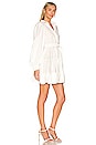 view 2 of 3 The Mini Shirt Dress in Ivory
