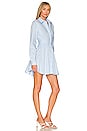view 2 of 3 Leoni Mini Shirt Dress in Cornflower