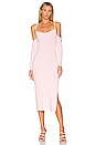 view 1 of 3 Stella Knit Dress in Sorbet Pink