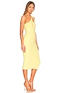 view 2 of 3 Pia Midi Rib Dress in Lemon