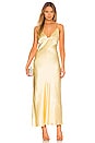 view 1 of 3 ПЛАТЬЕ CAPRI in Canary Yellow