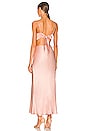 view 3 of 3 Cut Out Slip Dress in Pink Rose