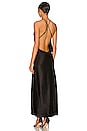 view 3 of 3 Mila Cowl Back Slip Dress in Black