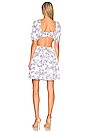 view 3 of 3 Eden Mini Dress in Blue Floral