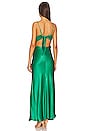 view 3 of 3 VESTIDO KARLOTTA in Fern