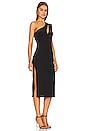 view 2 of 3 Aveline One Shoulder Dress in Black