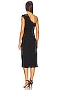 view 3 of 3 Aveline One Shoulder Dress in Black