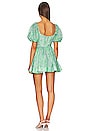 view 3 of 3 KIAH 원피스 in Green Floral